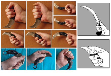 Kak ispolzovat 1 – Нож керамбит: как сделать из дерева, рисунок, чертеж-шаблон на бумаге
