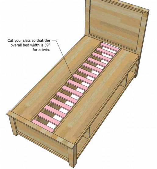 Сборка детской кровати с ящиками