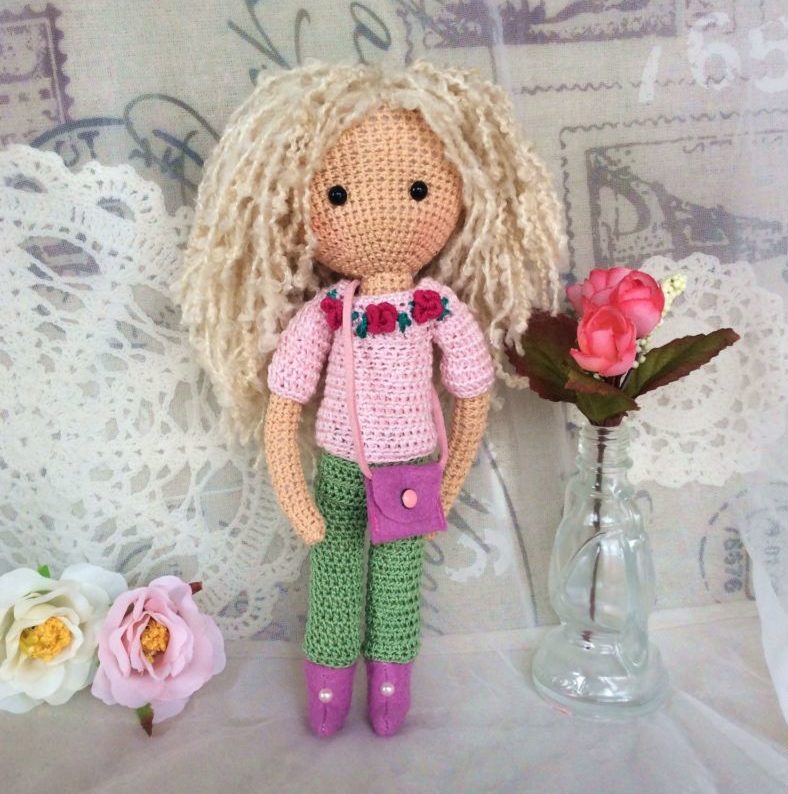 Вязаные куклы крючком с таким альтернативным фабричным игрушкам своими руками 23 e1628412574197 - Crochet Dolls (foto) - Простая схема вязания для начинающих